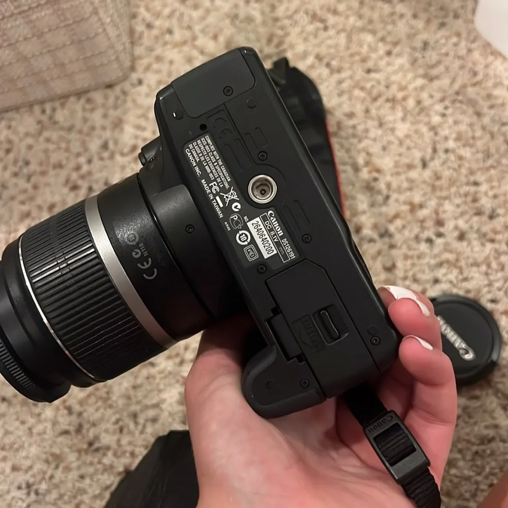Canon EOS Rebel XS Black Camera, like new